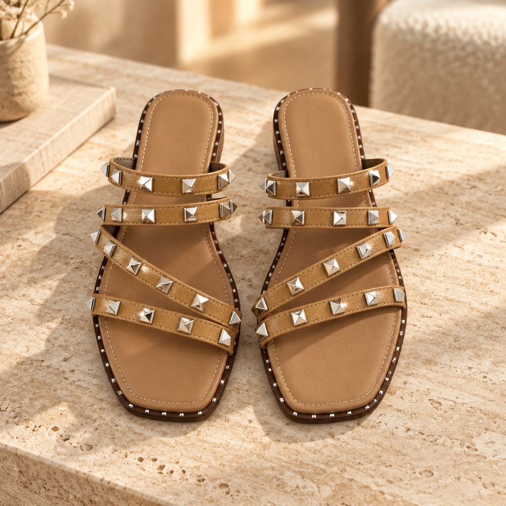 NWOB NEW A New Day Hollis Embellished slide Sandals Size 7.5